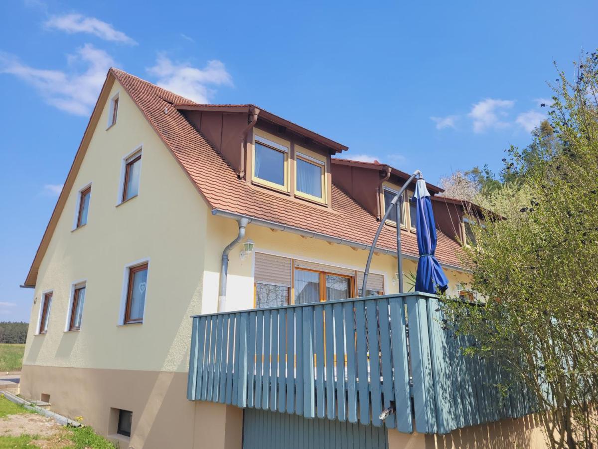 Meingaestehaus Im Fraenkischen Seenland Appartement Haundorf Buitenkant foto